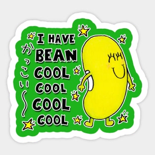 Just Bean Happy - Bean Cool Sticker